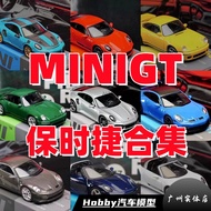 MINIGT Porsche Collection 911 992 GT2 TURBO TARGA Alloy Car Model 1: 64