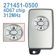 271451-0500 Auto Smart Remote 2B 4D67 Chip ASK 312MHz Replace Car Key