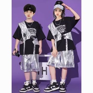Kids Jazz Dance Outfit for Girls and Boys - Hip Hop Street Dance Performance Costume