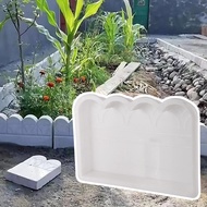 DIY Cement Fence Lattice Mold Garden Courtyard Flower Bed Vegetable Fence Brick Mold Path Lawn Fish 