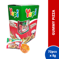 Yupi Assorted 72pcs x 7g (Sour Burger / Cola Burger / Pizza / Burger / Sandwich / Frankfurther)