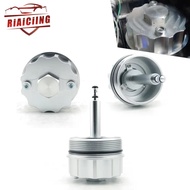 Oil Filter Cover Aluminum Alloy Fuel Tank Cap Adapter For BMW-323 E36 323I / 328I E39 523I / 528I E4