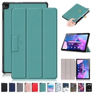 For Lenovo Tab M10 Case 3rd Gen Tri-Fold Magnetic Lather Stand Tablet Funda For Lenovo Tab M10 3rd G