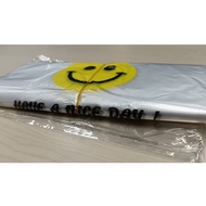 Smiley Plastic Bag 50pcs S/M/L ( THANK YOU HAVE A NICE DAY )