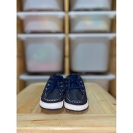Navy Baby Leather Shoes 12.5 cm