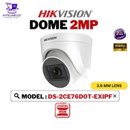 Hikvision 2MP Analog Camera (DS-2CE76D0T-EXIPF)
