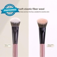 Blusher Powder Brush Soft Synthetic Fiber Bristles Cosmetic Makeup Brush Brush D2p7
