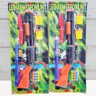 Mainan Anak Senapan DT 4779 Murah / Mainan Tembakan Lethal Weapon Unit Dan Shoot The Balloons Anak K