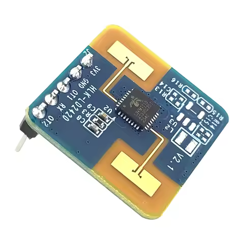 LD2420 Radar Module Human Motion Sensor Module 24GHz Support GPIO UART Interface Low Power Smart Sen