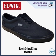 Edwin Kasut Sekolah Hitam EW2239 | EDWIN LACES SCHOOL SHOE EW2239