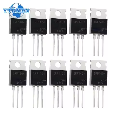 10PCS MOSFET Transistor IRF530N IRF1404 IRF1405 IRF4905 IRF540N IRF630N IRF9540 IRF640 IRF840 TO-220