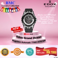 Edox Grand Ocean Regulator Automatic Men's Automatic Watch 77002-357N-NIN  NEW