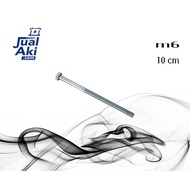 M6 Bolts 10cm long Key 10 BK036