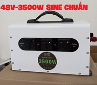 Bộ chuyển đổi điện Sin Chuẩn 48V-3500W-SOYER TECH -STN - 3500w - Mẫu mới 48V 3500w sang 220V PL 48V