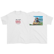 Kiki's Delivery Service 04 Anime T-shirt Baju T Shirt Lelaki T Shirt Cotton 100%