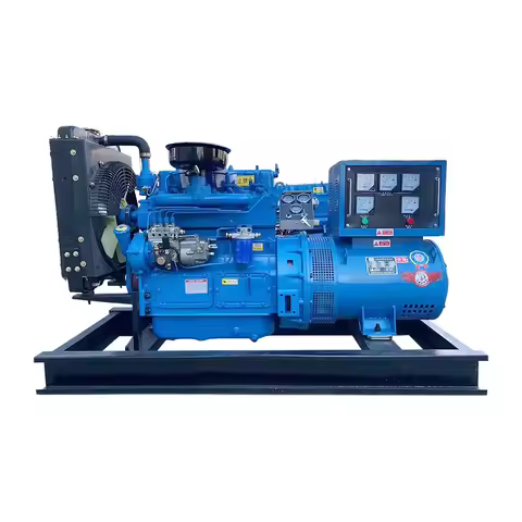 Industrial Silent Diesel Genset Soundproof Canopy Backup Power Customized for Telecom Station Durabl