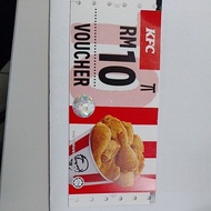 KFC VOUCHER RM10 (RM100, Sell at RM90)