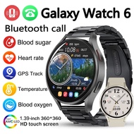 2024 Galaxy Watch 6 Classic NFC Blood Glucose Smart Watch Men Custom Dial Voice Call Sport Watches Women GPS Tracker Smartwatch