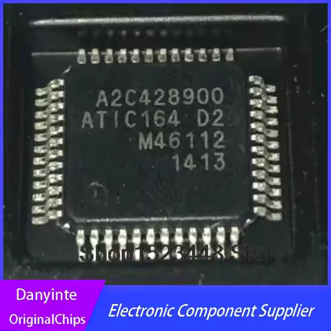 New 5Pcs/lot ATIC164 D2 A2C428900 AT1C164 ATIC164D2 HTQFP-48