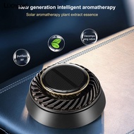 LUA-Solar Car Air Freshener Automatic Rotatable Long Lasting Fragrance Air Purifying Auto Aromatherapy