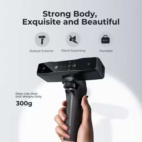 New Creality Otter Lite 3D Scanner Wireless 3D Scanner CR-Scan Raptor 0.05mm High Accuracy Anti-shak