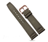 20mm 21mm 22mm Canvas Leather Watch Band Strap Fits For IWC PILOT'S WATCHES