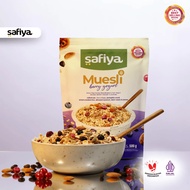 [Official Safiya Food Reseller] Muesli Berry Yogurt 500 GR & 1 KG Surabaya Agent Healthy Natural Cer