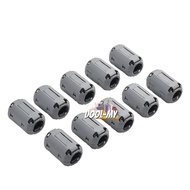 【DOOL】10 Pack Ferrite Ring Core Grey Clip-On Ferrite Core Noise Suppressor Cable Clips