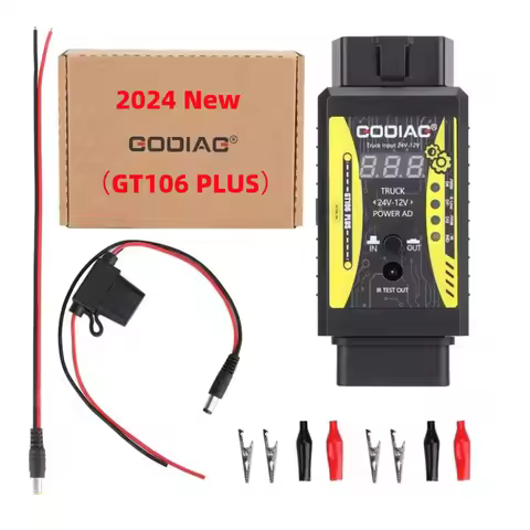 GODIAG GT106 Plus 24V to 12V Truck Adapter for X431 Easydiag 2.0 / 3.0 Carcare 3 ICARSCAN Heavy Duty
