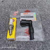 C7HSA SPARK PLUG + SMASH SHOGUN 110 125 COP SPARK PLUG CAP SMASH SHOGUN ORIGINAL SUPER