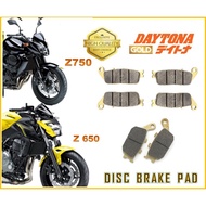 KAWASAKI DISC BRAKE PADS Z650 2017 Z750 07-10 GOLD QUALITY MOTORSPORT