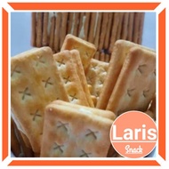Biskuit Lemon Khong Guan 500 GR/ Waffer Lemon Biscuits Puff Crackers / Biskuit Khong Guan Rasa Lemon