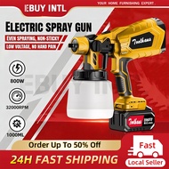 Cordless Electric Spray Gun Portable Paint Sprayer Household Paint Sprayer Battery Paint Sprayer电动喷枪
