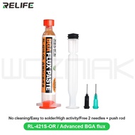 【Trusted】 RELIFE Welding Flux RL-420S- RL-421S-OR RL-422S-IM for BGA Mobile Phone Repair Strong Acti