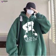 SIMPLE, YOUTHY EMPATHY BEAR-SHAPED COTTON FlannelJacket, EMPATHY BEAR HEAD HOODIE K1