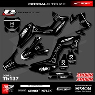 Sticker Sticker Decal Sticker CRF 150 L (TB137) Decal Sticker motorcycle crf 150 Sticker decal crf 1