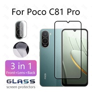 ss Screen Protector For Poco C871 F7 M7 X7 Pro 4G 5G Camera Lens Carbon Fiber Film
