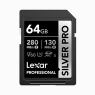 LEXAR - Lexar® Professional SILVER PRO SDXC™ UHS-II 64GB SD 卡