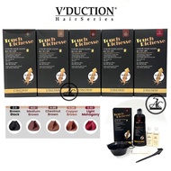 V'duction Touch Richesse Colour Hair Gloss 400ml Vduction Hair Dye Set 染发膏 盖白发 Salon Hair Care Hair 
