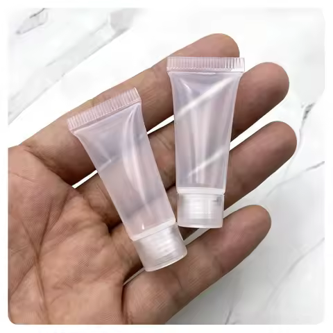 3g 3ml Transparent soft tube skincare serum eye cream sample bottle cosmetic packaging Container