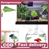 strongaromonyu Artificial Aquatic Plant Aquarium Landscaping, Artificial Betta Fish Leaves, Resting 