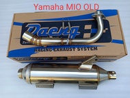 Knalpot Tsukigi Mio Sporty Smile Fino karbu Mio Soul Daeng Full Stainless