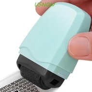 USNOW Privacy Security Address Eraser, Shielder Solid Color Identity Protection Roller Stamp, Addres