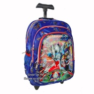 Ultraman Trolley Wheel Bag. Size 1-2 To/4-5 SD Embossed Image.