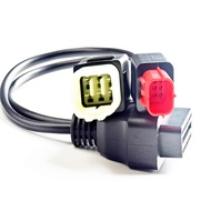 OBD2 Connector Motorcycle Motobike For HONDA OBD 2 Extension cable For Kawasaki Motorcycle OBD Diagn
