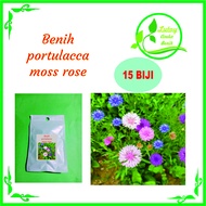 BENIH BUNGA PORTULACA MOSS ROSE ISI 15 BIJI