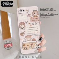 Case Hp Oppo A3S Latest Fashion Case Cartoon Softcase Oppo A3S Case Pro Camera Silicone Tpu Macaroon Casing Hp Oppo A3S Softcase Flex Case Cute Girls Boys Phone Protective Accessories