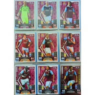 FULL SET West Ham Topps Match Attax 2013/14 Base Card