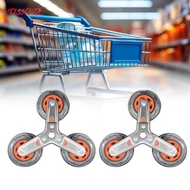 [tishita] 2 Pieces Stair Climbing Wheels Replacement Stair Climber Trolley Dolly