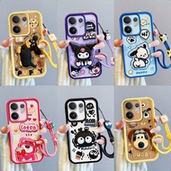 Casing VIVO V60 patung pelekat comel phone casing